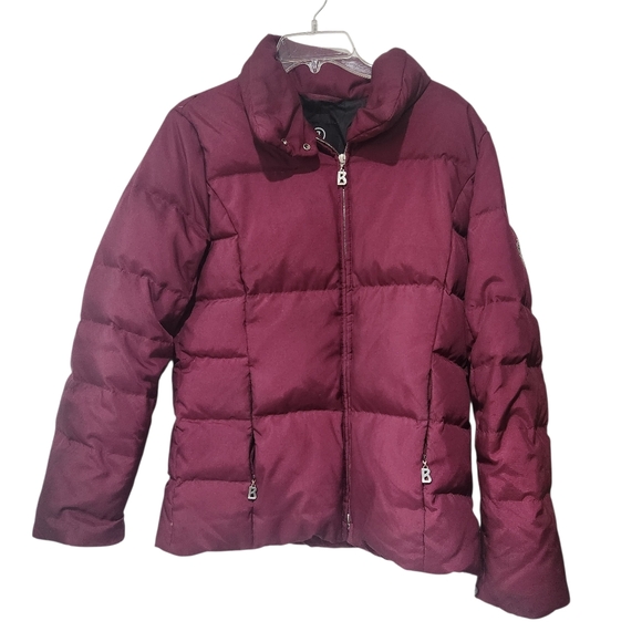 Bogner Jackets & Blazers - Bogner ski Puffer coat Burgundy Size 8 Down Filling